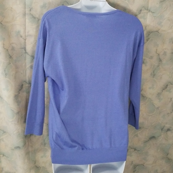 NWT Chico's Paulina pullover lilac luxe sweater 1 - Picture 5 of 6